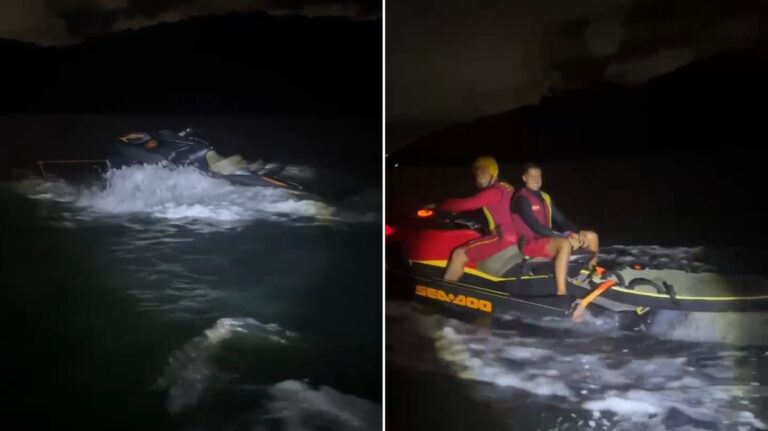 moto-aquatica-comeca-a-afundar-e-homem-e-resgatado-no-mar-em-porto-belo