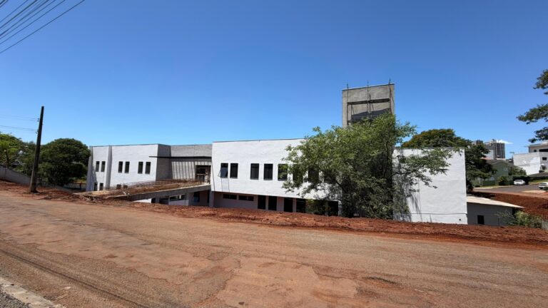 Obra da nova unidade de saúde Norte de Chapecó já está em 65% obra-da-nova-unidade-de-saude-norte-de-chapeco-ja-esta-em-65%