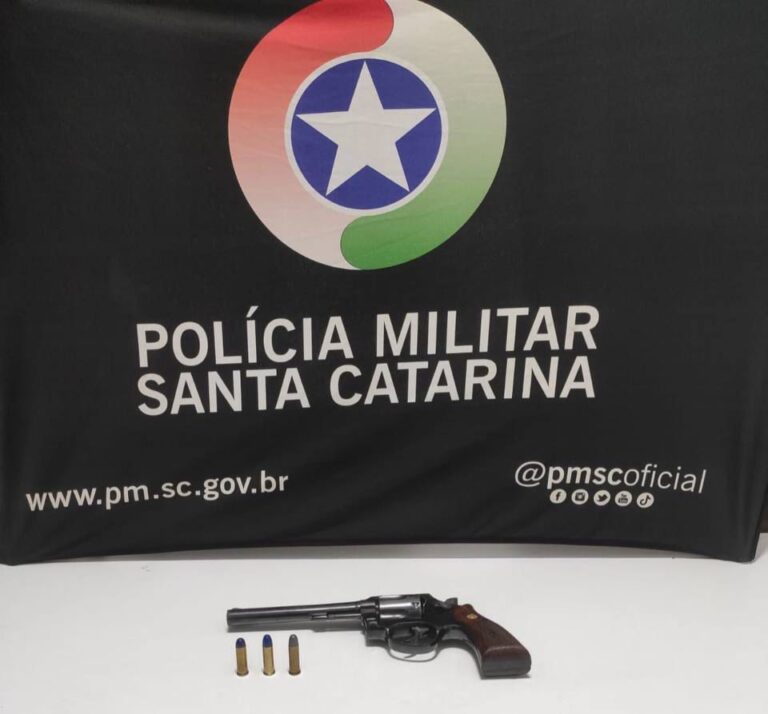 Homem é preso por posse ilegal de arma e ameaça em Chapecó homem-e-preso-por-posse-ilegal-de-arma-e-ameaca-em-chapeco