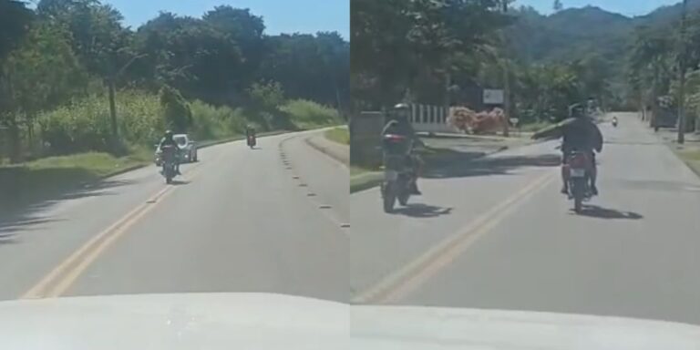 30 vidas: motociclista bêbado é flagrado fazendo zigue-zague na contramão em Blumenau 30-vidas:-motociclista-bebado-e-flagrado-fazendo-zigue-zague-na-contramao-em-blumenau