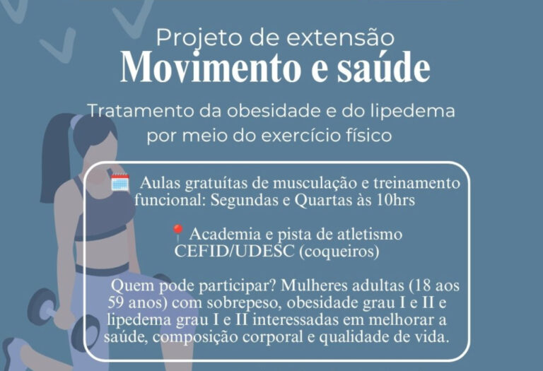 udesc-cefid-abre-vagas-de-exercicio-fisico-em-florianopolis-para-mulheres-com-sobrepeso,-obesidade-e-lipedema