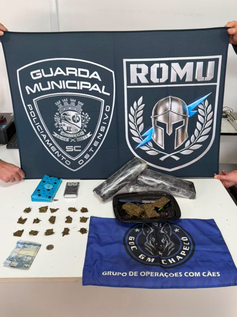 Guarda Municipal apreende quase 2 kg de maconha guarda-municipal-apreende-quase-2-kg-de-maconha