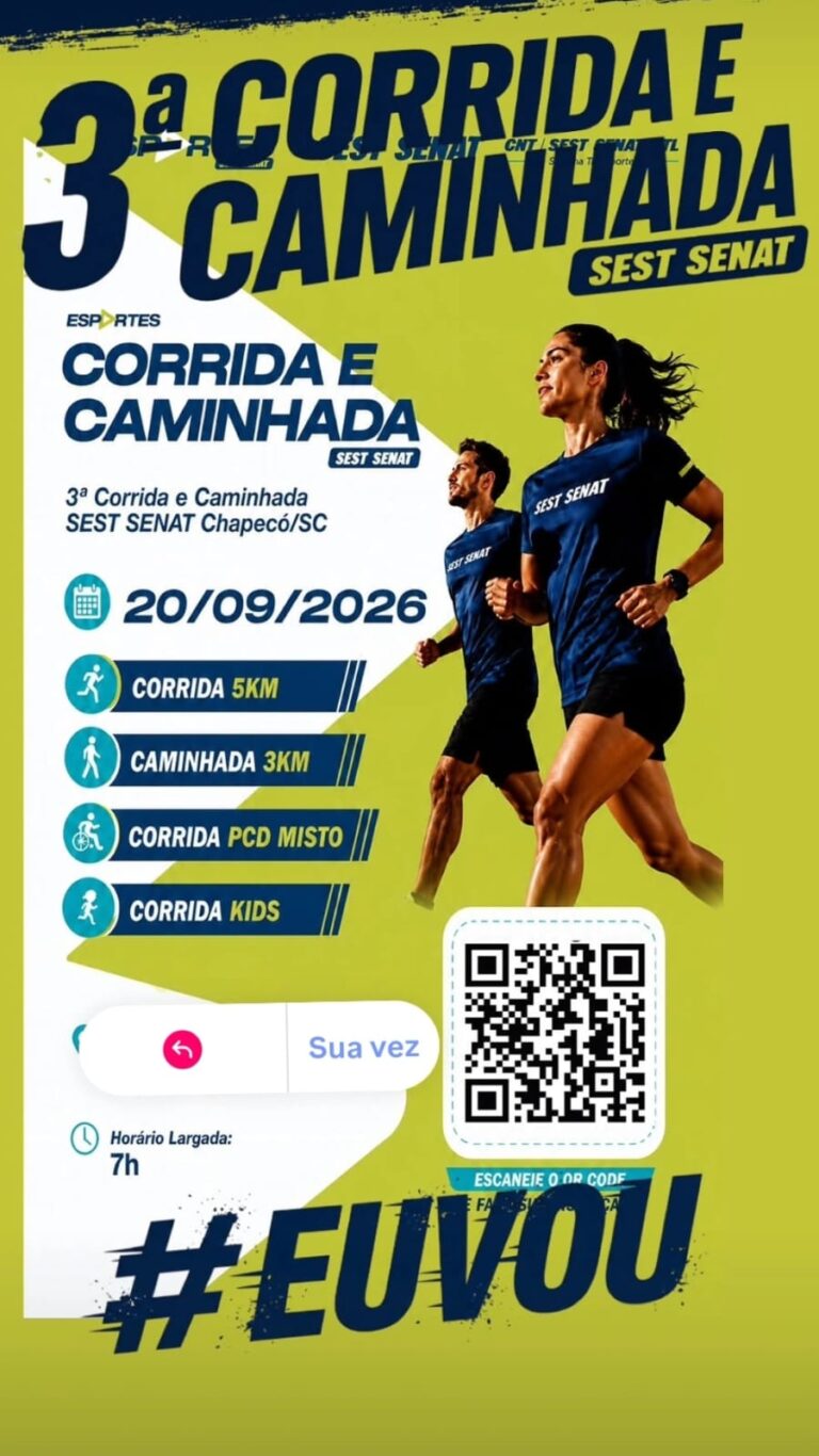 Sest Senat promove corrida e caminhada neste domingo (20) sest-senat-promove-corrida-e-caminhada-neste-domingo-(20)
