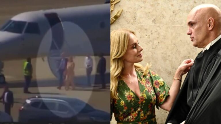 Jamais viajei em avião de Vorcaro, disse Moraes; vídeo mostra ministro e a esposa saindo de jatinho do banqueiro jamais-viajei-em-aviao-de-vorcaro,-disse-moraes;-video-mostra-ministro-e-a-esposa-saindo-de-jatinho-do-banqueiro