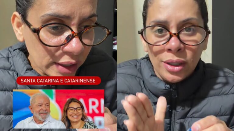 Aqui vocês não se criam: nordestina que fez a vida em SC critica Lula e Janja e sai em defesa dos catarinenses aqui-voces-nao-se-criam:-nordestina-que-fez-a-vida-em-sc-critica-lula-e-janja-e-sai-em-defesa-dos-catarinenses