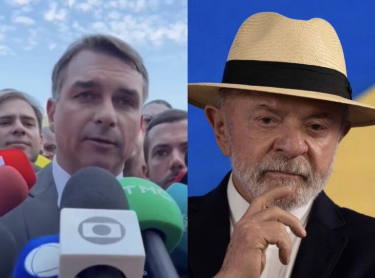 Flávio chama Lula de pai do Tigrinho e diz que presidente agora vende solução pro problema que ele mesmo criou flavio-chama-lula-de-pai-do-tigrinho-e-diz-que-presidente-agora-vende-solucao-pro-problema-que-ele-mesmo-criou